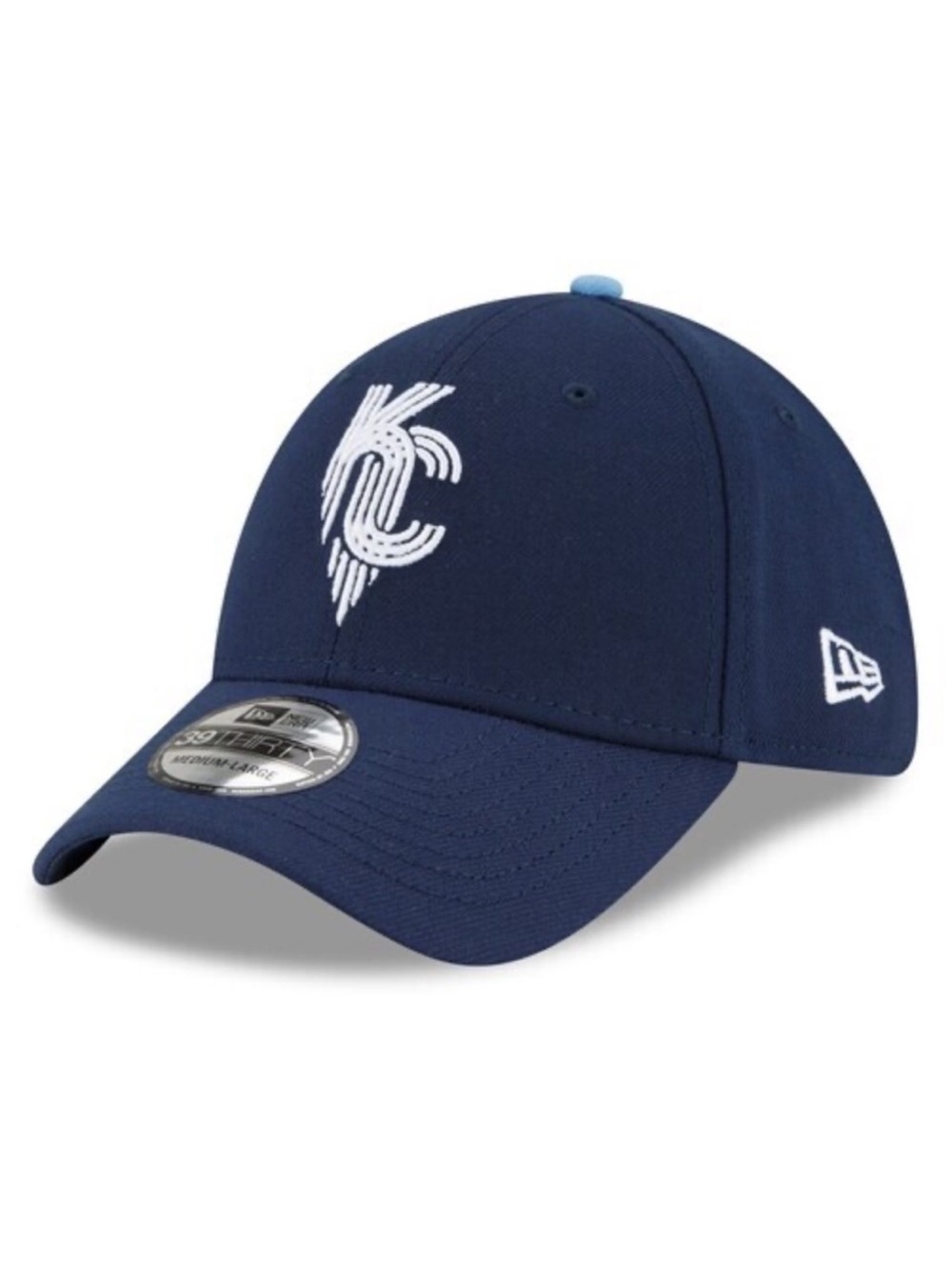 ⚾️ NWT ~ Era KC Royals Navy and White 9TWENTY Adjustable Cap Unisex - Picture 3 of 11